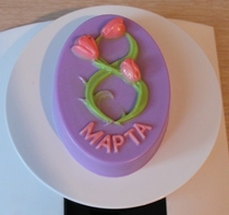 Мыло с 8 марта